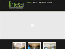 Tablet Screenshot of linea.com.au