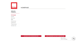 Desktop Screenshot of linea.co.za